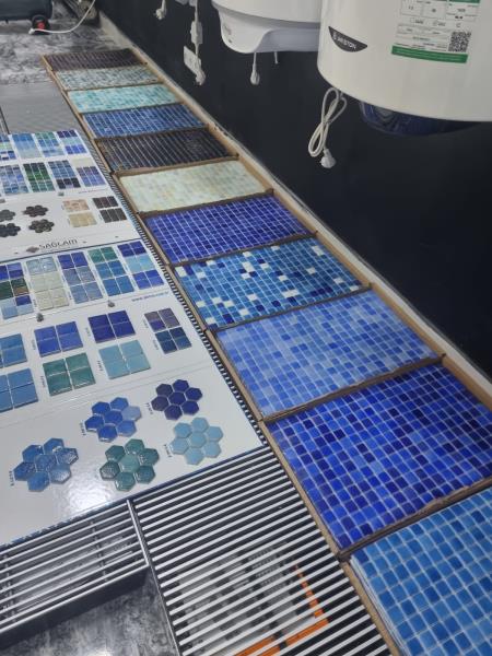 منتجات حمام الفسيفساء الزجاجية